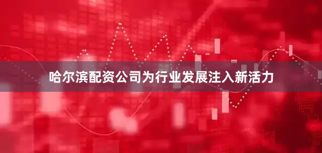 哈尔滨配资公司为行业发展注入新活力